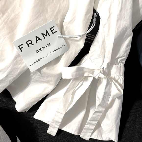 Frame Poplin Blouse - Picture 3 of 10